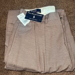 Polo‎ Ralph Lauren Men Siena Pants Trousers Size 34X34 Brown NWT